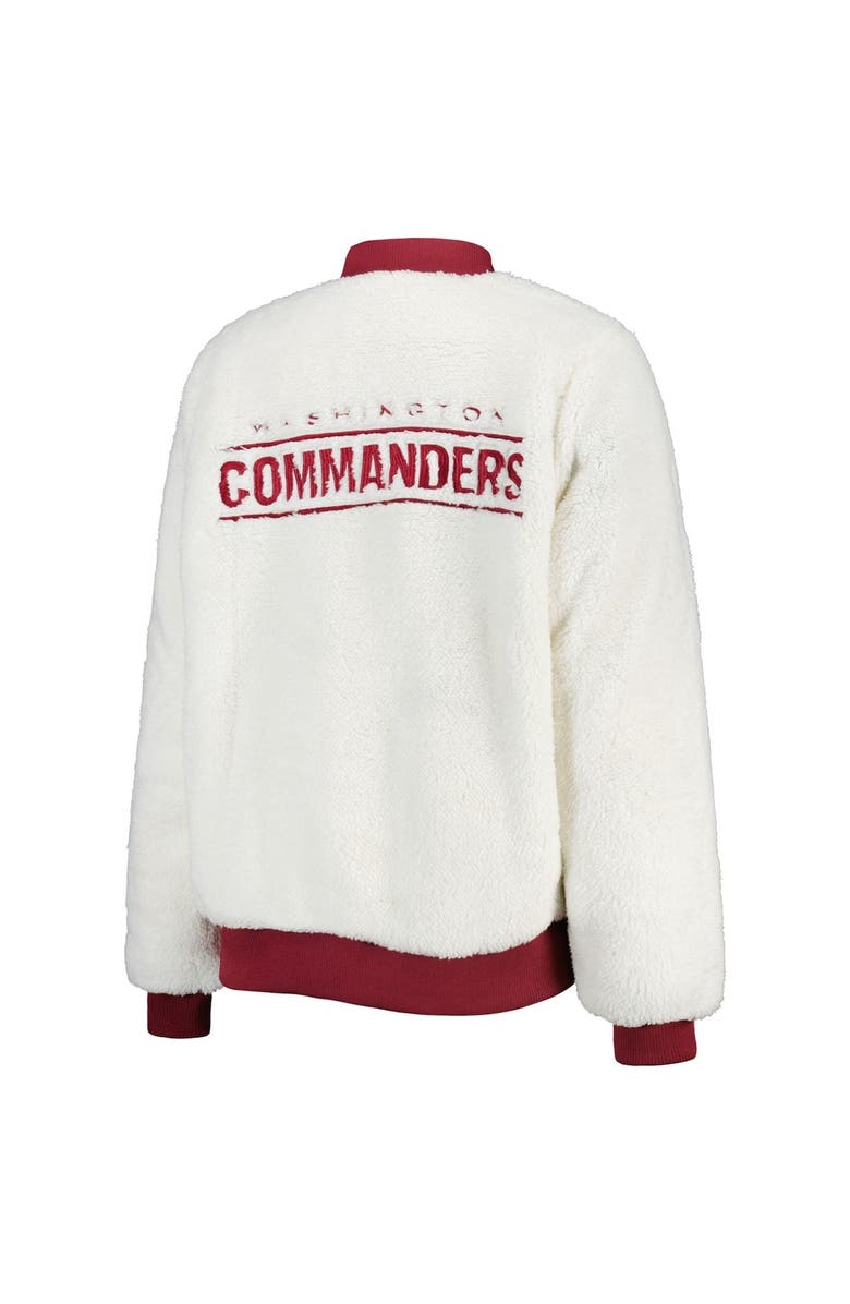 G-III 4HER BY CARL BANKS Women
s G-III 4Her by Carl Banks Oatmeal/Burgundy Washington Commanders Switchback Reversible Full-Zip Jacket, Alternate, color, Oatmeal