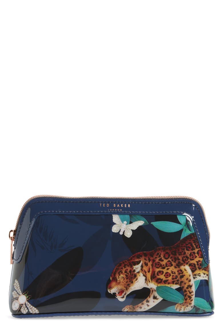 Libert Houdini Cosmetics Case, Main, color, NAVY