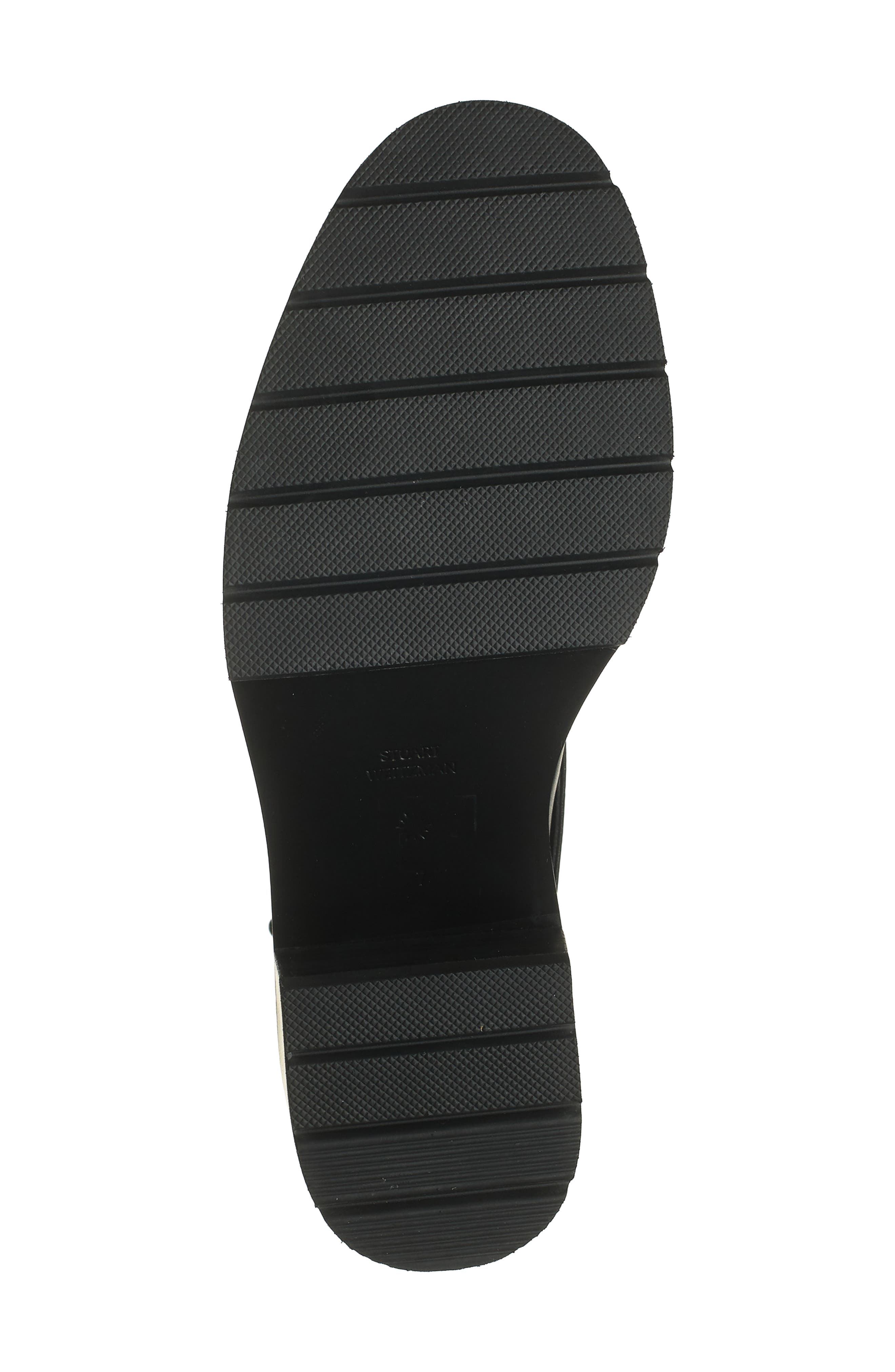 Stuart Weitzman Boulevard Moto Bootie, Alternate, color, Black