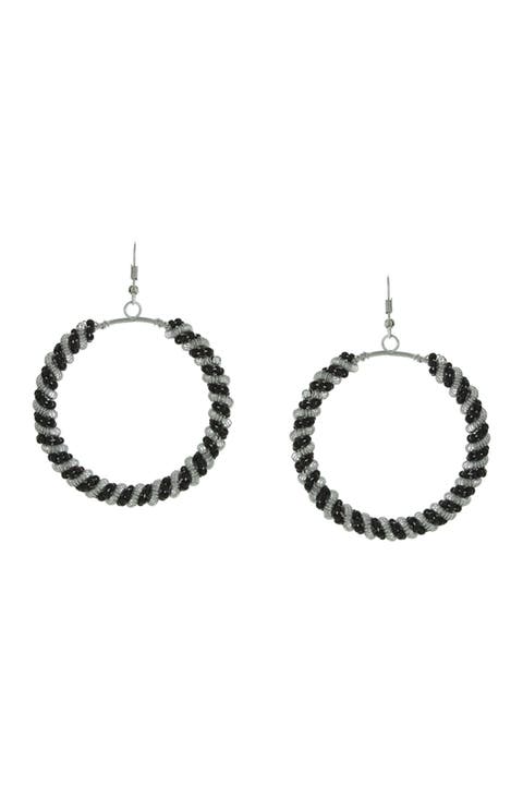 Eira Twist Hoop Earrings