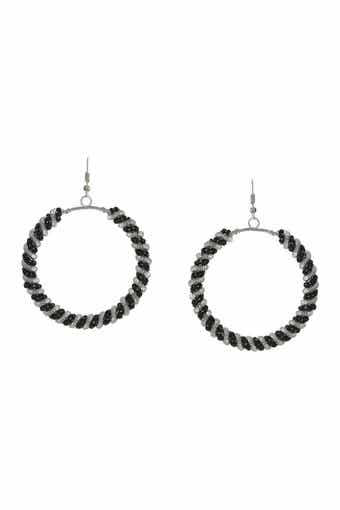 Eira Twist Hoop Earrings