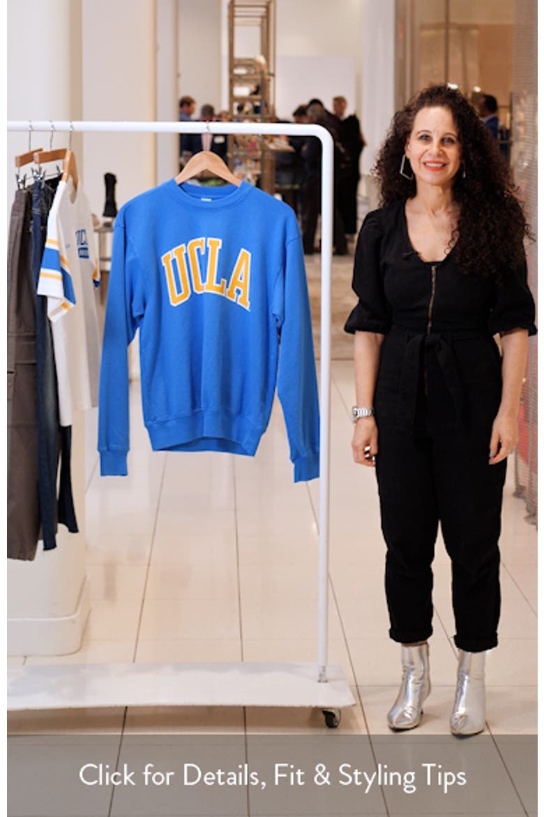UCLA Ivy Fleece Logo Graphic Sweatshirt video