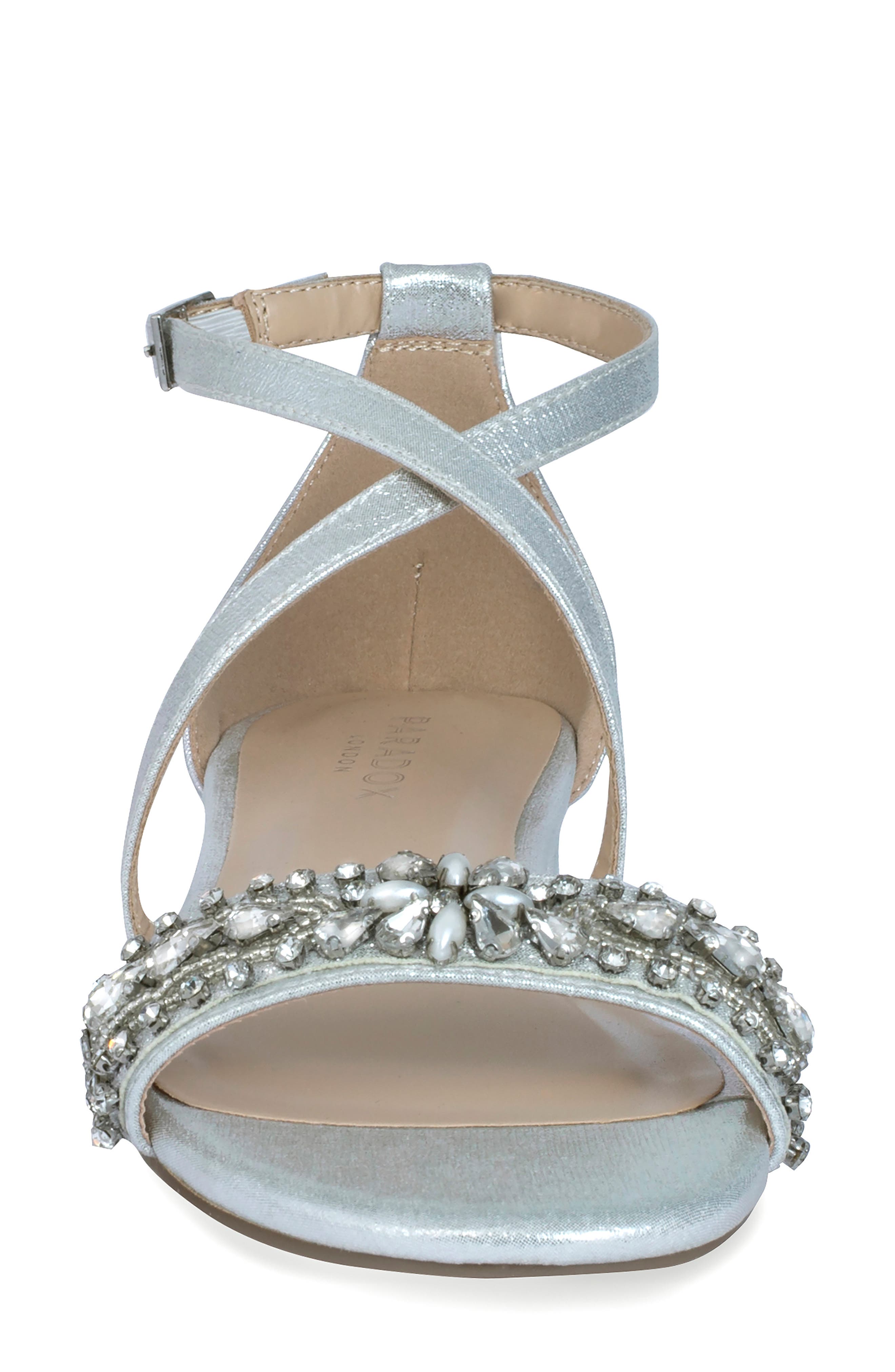 Paradox London Pink Elyse Sandal, Alternate, color, Silver