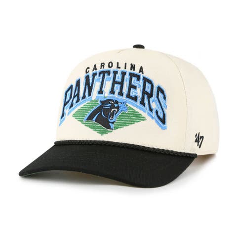 Men's '47 Cream Carolina Panthers Pomona Rope Hitch Adjustable Hat