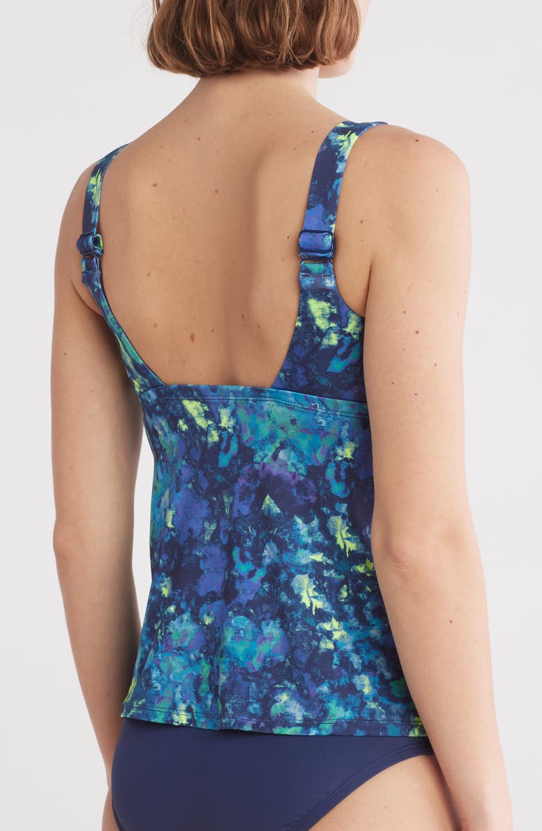 Nike Scoop Neck Tankini, Alternate, color,