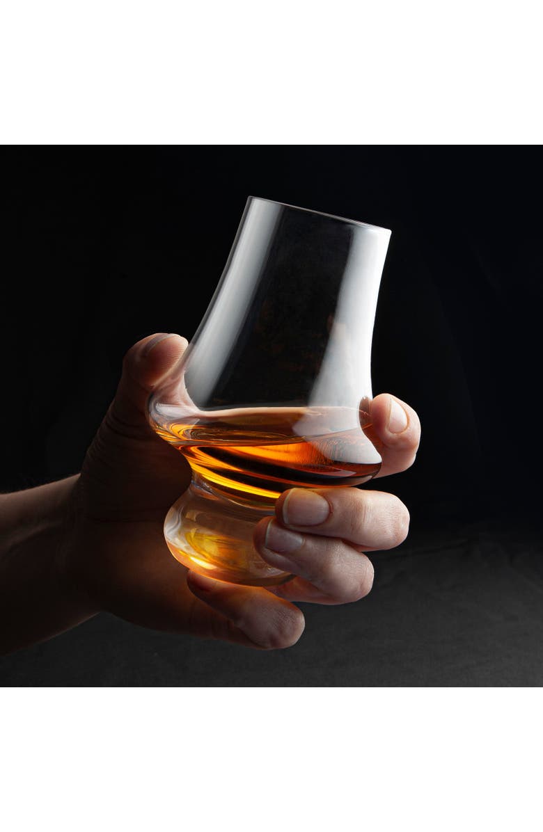 FINAL TOUCH Whiskey Tasting Glasses - Set of 2, Alternate, color, Clear