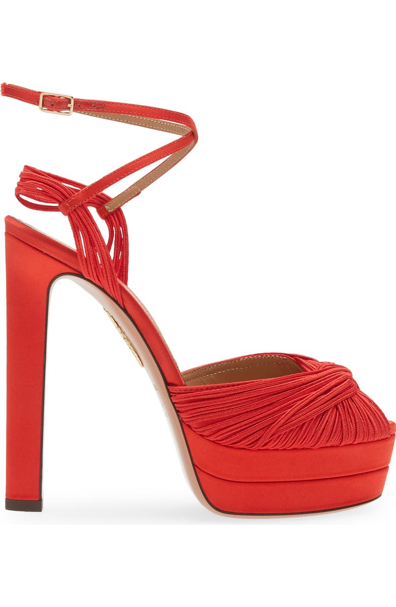 Aquazzura Bellini Beauty Platform Sandal, Alternate, color,