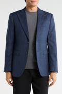 T.R. PREMIUM Slim Fit Plaid Stretch Sport Coat