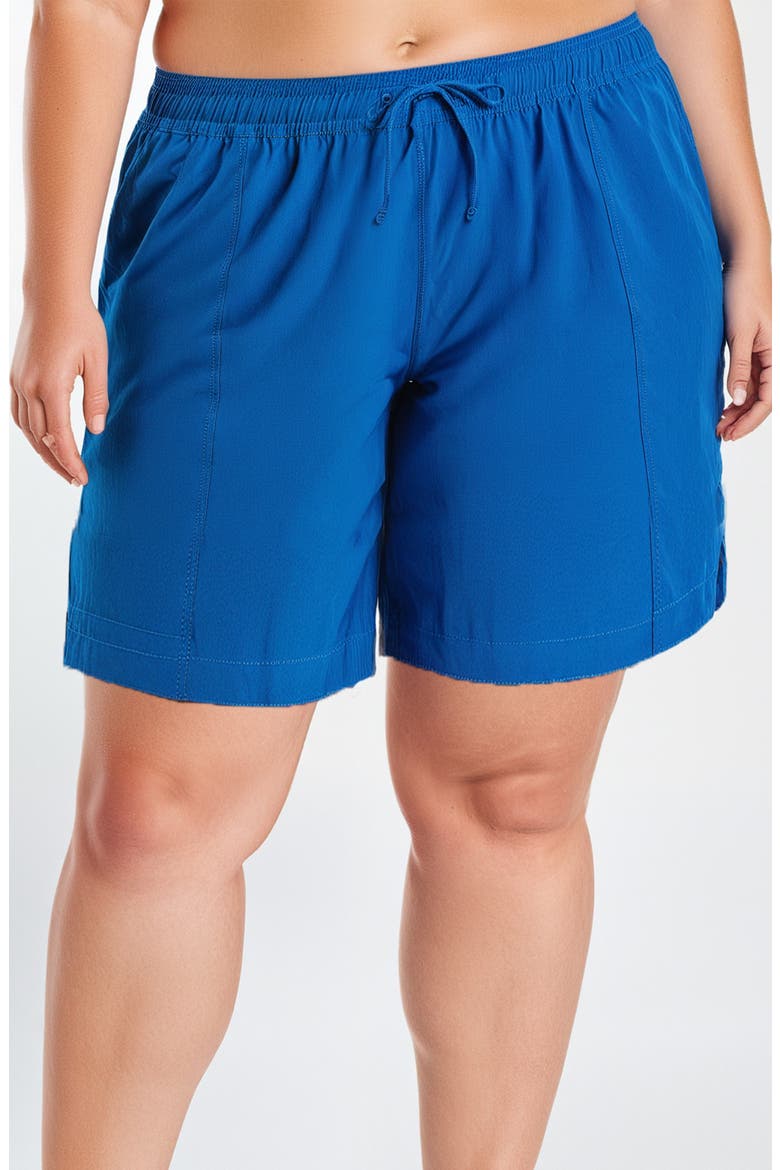 Plus Size 7" Board Shorts, Main, color, Marine