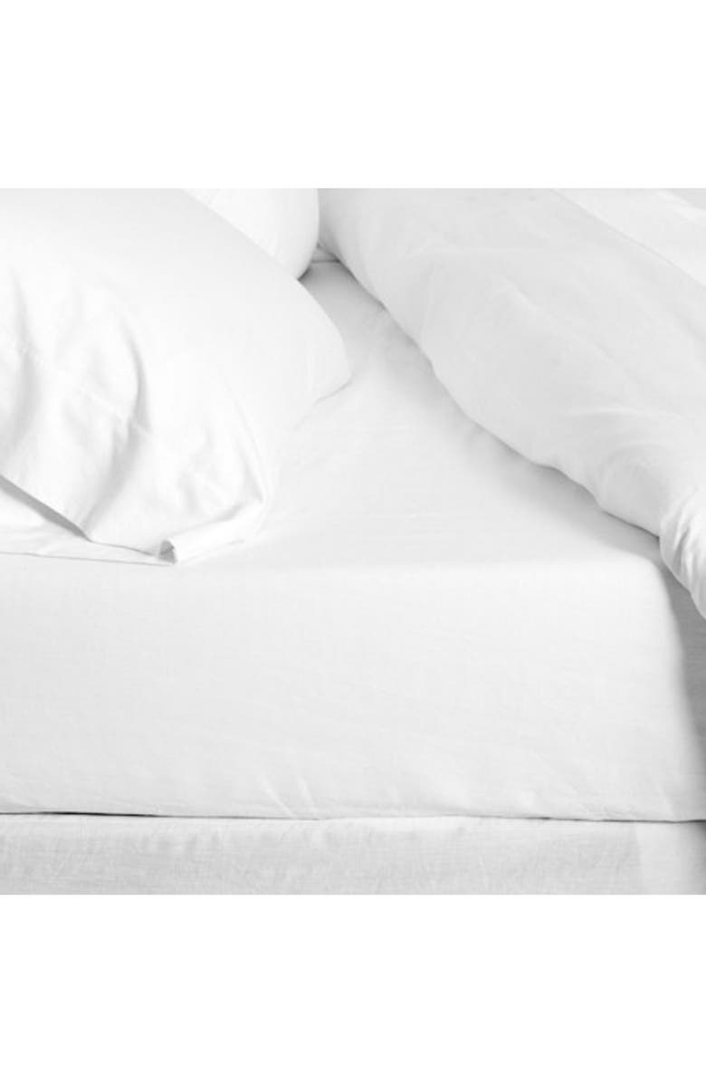 Pom Pom at Home Parker Linen Sheet Set, Alternate, color, White