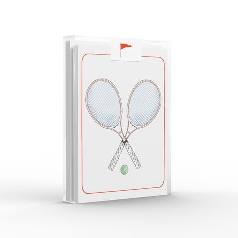 Tennis Weekender Society Greeting Card Pack Set (8 ct.)