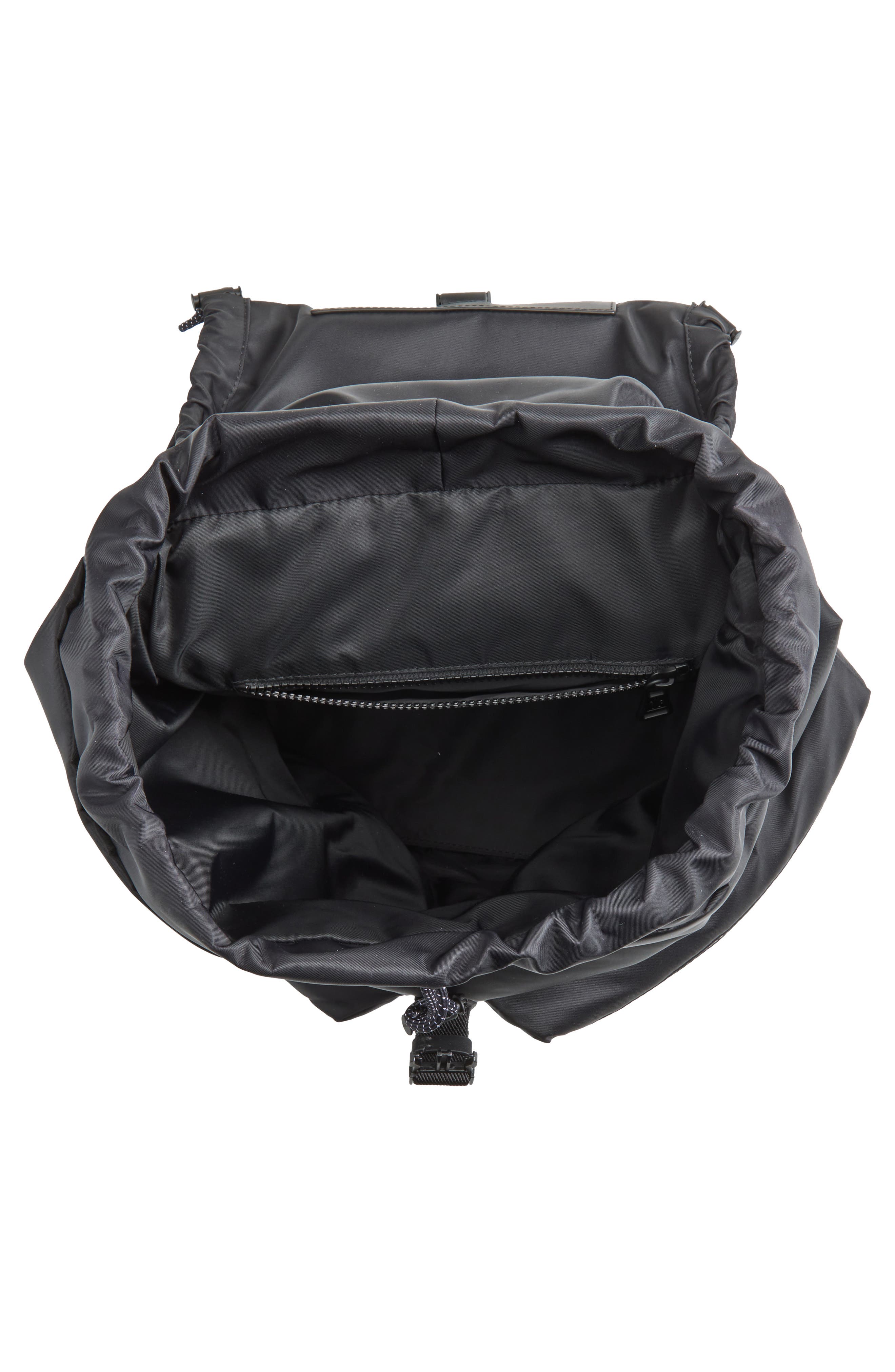 Kenton Nylon Drill Backpack, Alternate, color, BLACK