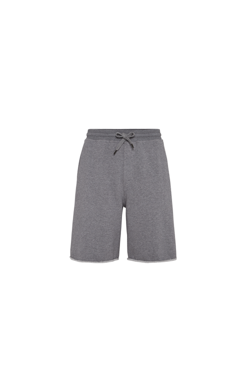 Brunello Cucinelli Tracksuit Shorts In Gray