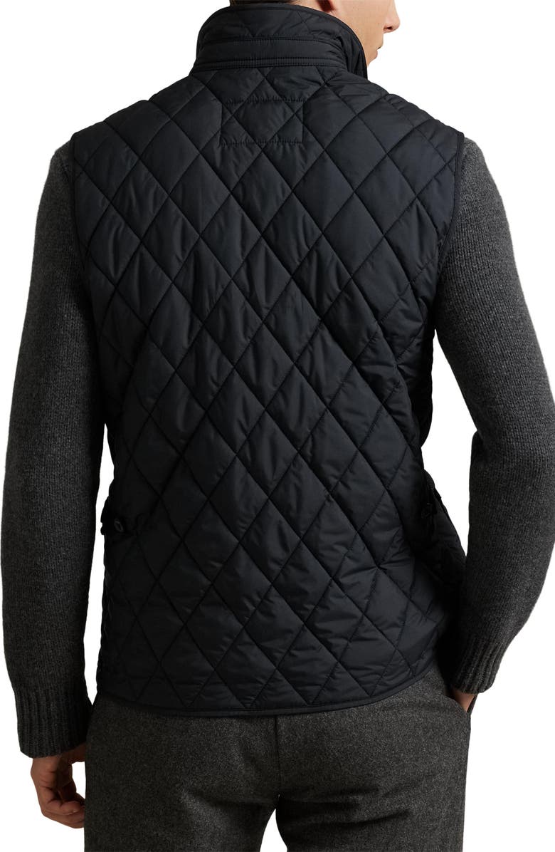 Polo Ralph Lauren The Beaton Quilted Utility Vest, Alternate, color, Polo Black