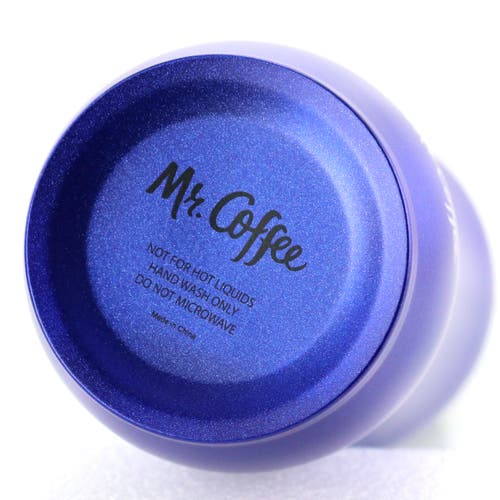 Mr Coffee Luster Hydration 2 Piece Stainless Steel Thermal Hydration Bottle Set In Blue