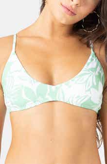 Roxy Oceanside Athletics Triangle Bikini Top