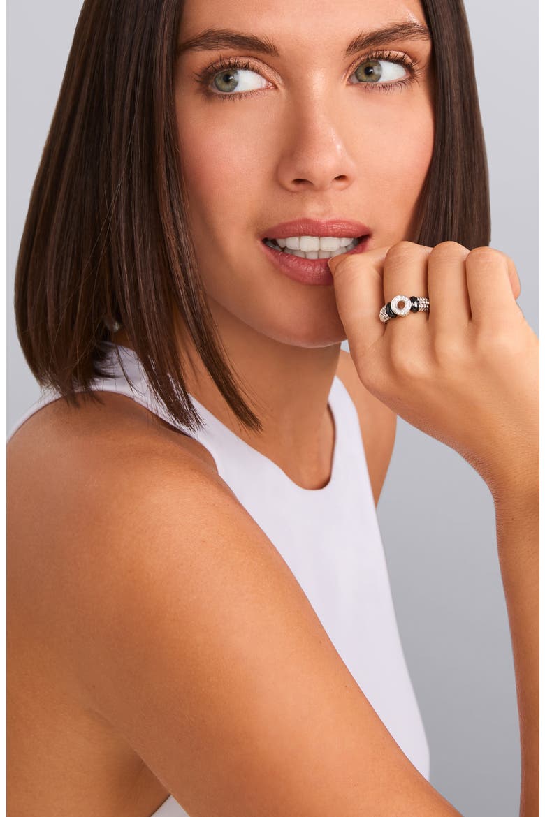 Black Caviar Diamond Ring, Alternate, color, SILVER BLACK DIAMOND