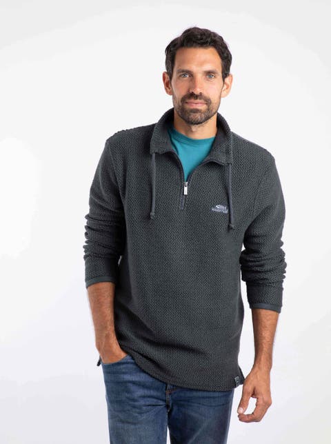 Cruiser 1/4 Zip Macaroni Sweatshirt