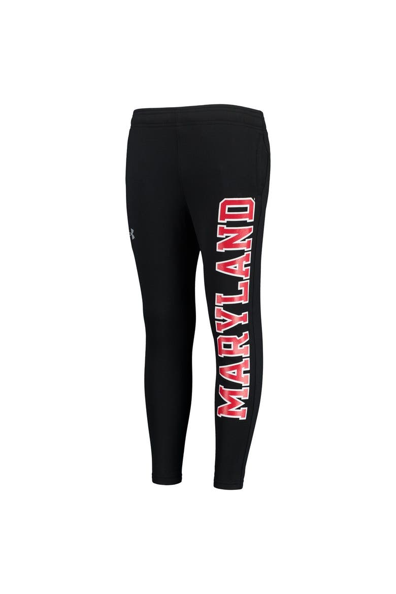 Youth Under Armour Black Maryland Terrapins Brawler Pants, Alternate, color, Black