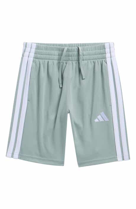 adidas Kids' 3-Stripes Mesh Shorts
