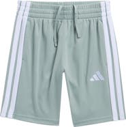 adidas Kids' 3-Stripes Mesh Shorts