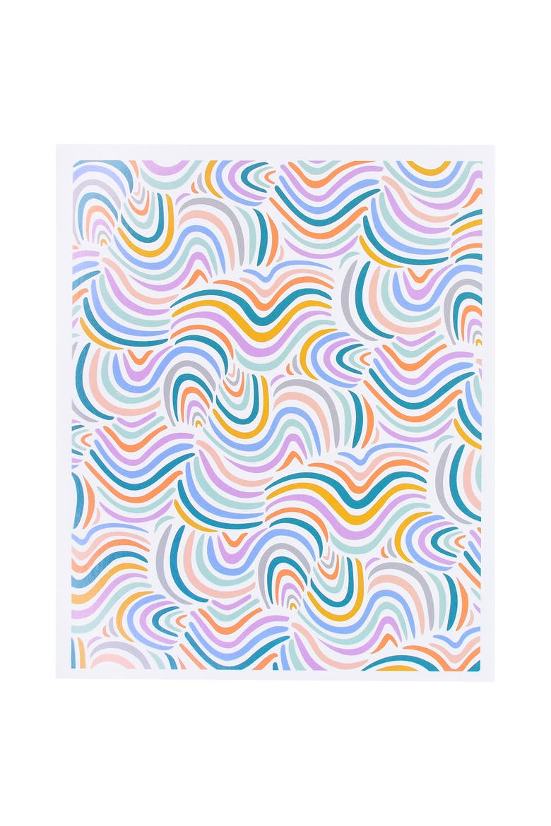 Sculpey Clay Transfers Geometric Clay Decoration Sheets, Alternate, color, Multicolored