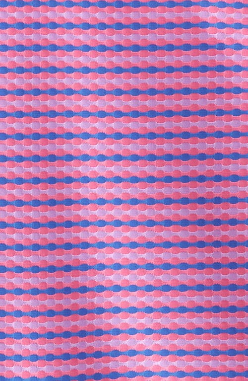 Treasure & Bond Kids' Textured Top & Shorts Cover-up Set In Pink Boss Multi Stripe