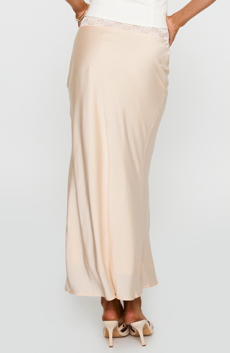 Princess Polly The Charmaine Satin Maxi Skirt, Alternate, color, 