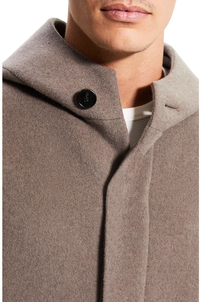 Thompson Luxe New Divide Wool Blend Coat, Alternate, color, FOSSIL