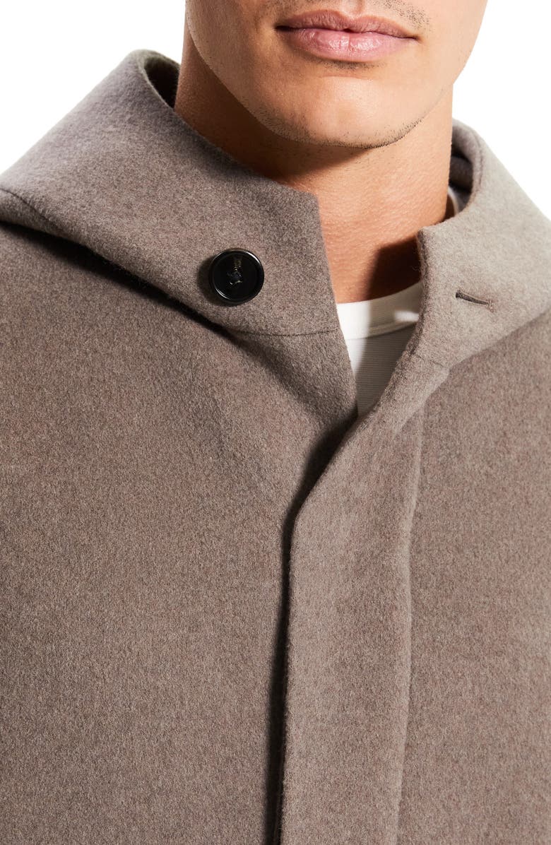 Theory Thompson Luxe New Divide Wool Blend Coat, Alternate, color, 