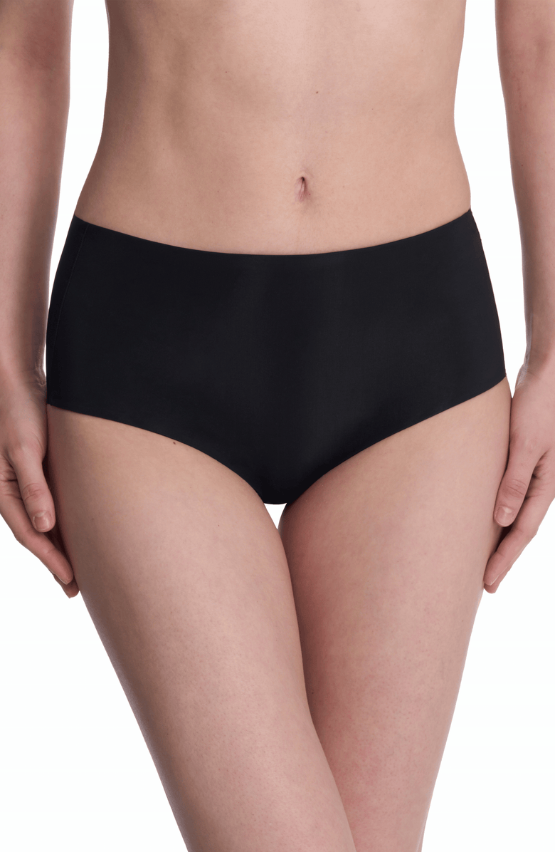 Natori Cloud Comfort Smoothing Brief, Main, color, Black