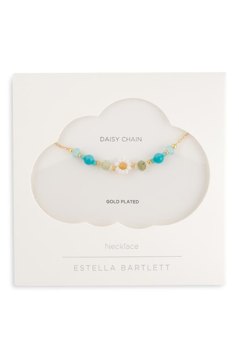 Daisy Chain Necklace, Alternate, color, GOLD