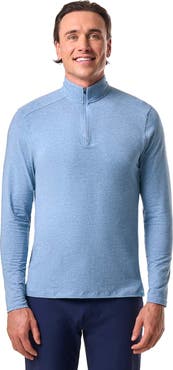Coolibar Men's Sonora Quarter-Zip, UPF 50+ Sun Protection