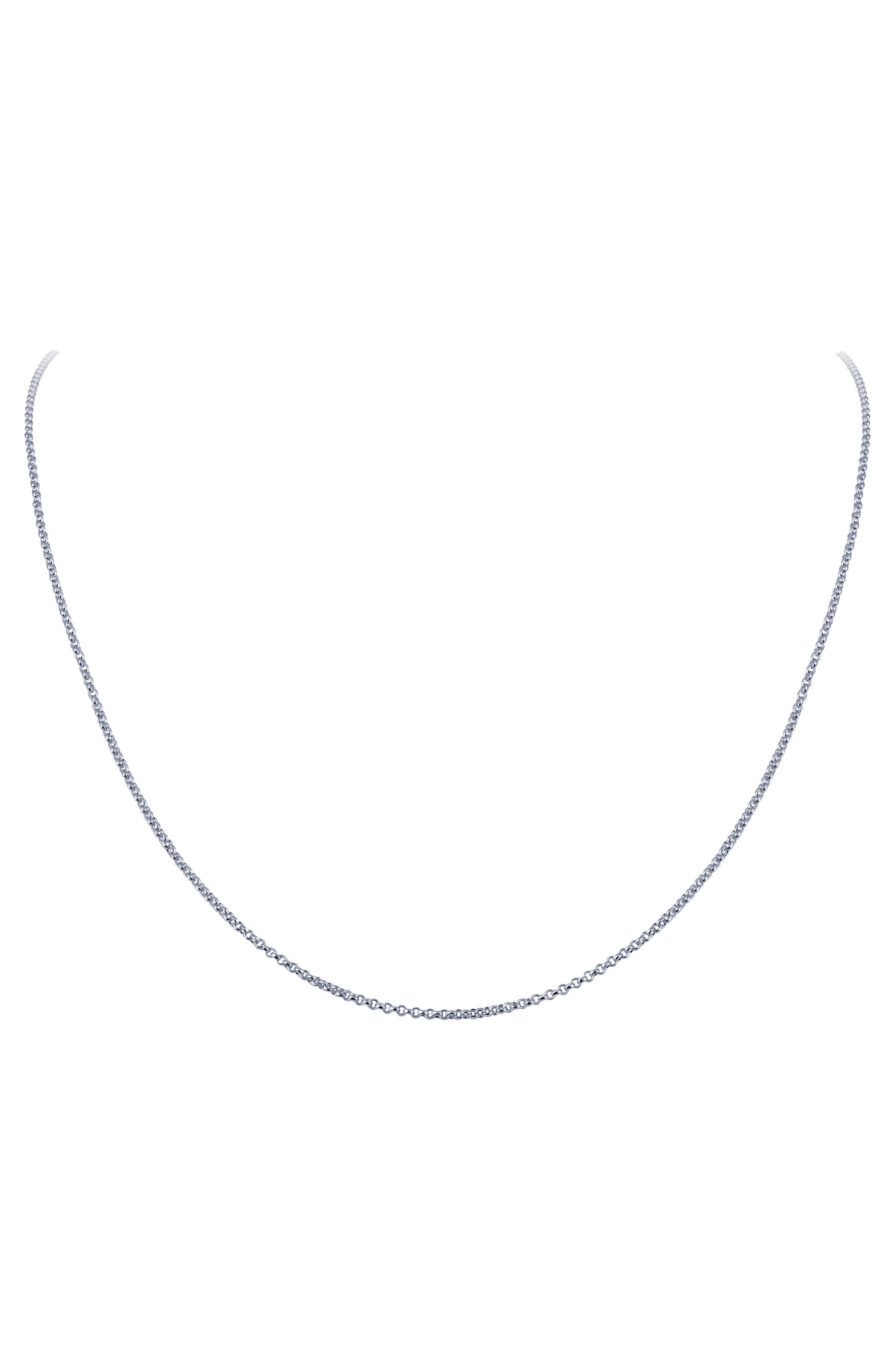 Classic Sterling Silver Chain Necklace