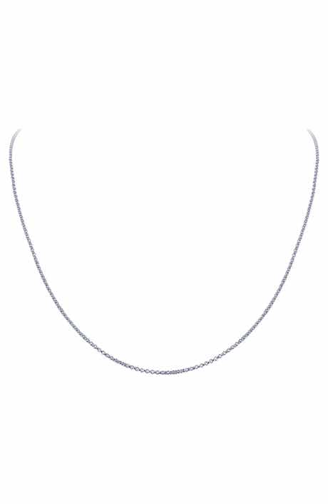 Classic Sterling Silver Chain Necklace