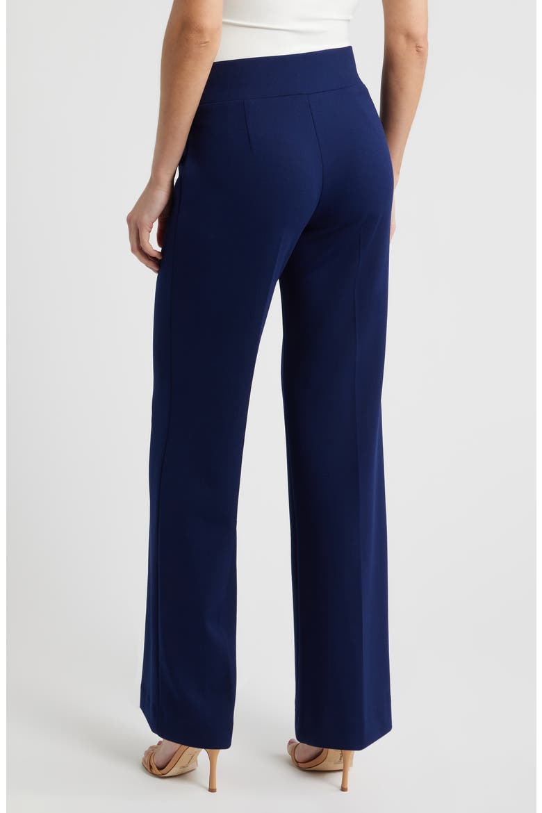 High Waist Pull On Wide Leg Pants, Alternate, color, DISTANT MOUNTAIN
