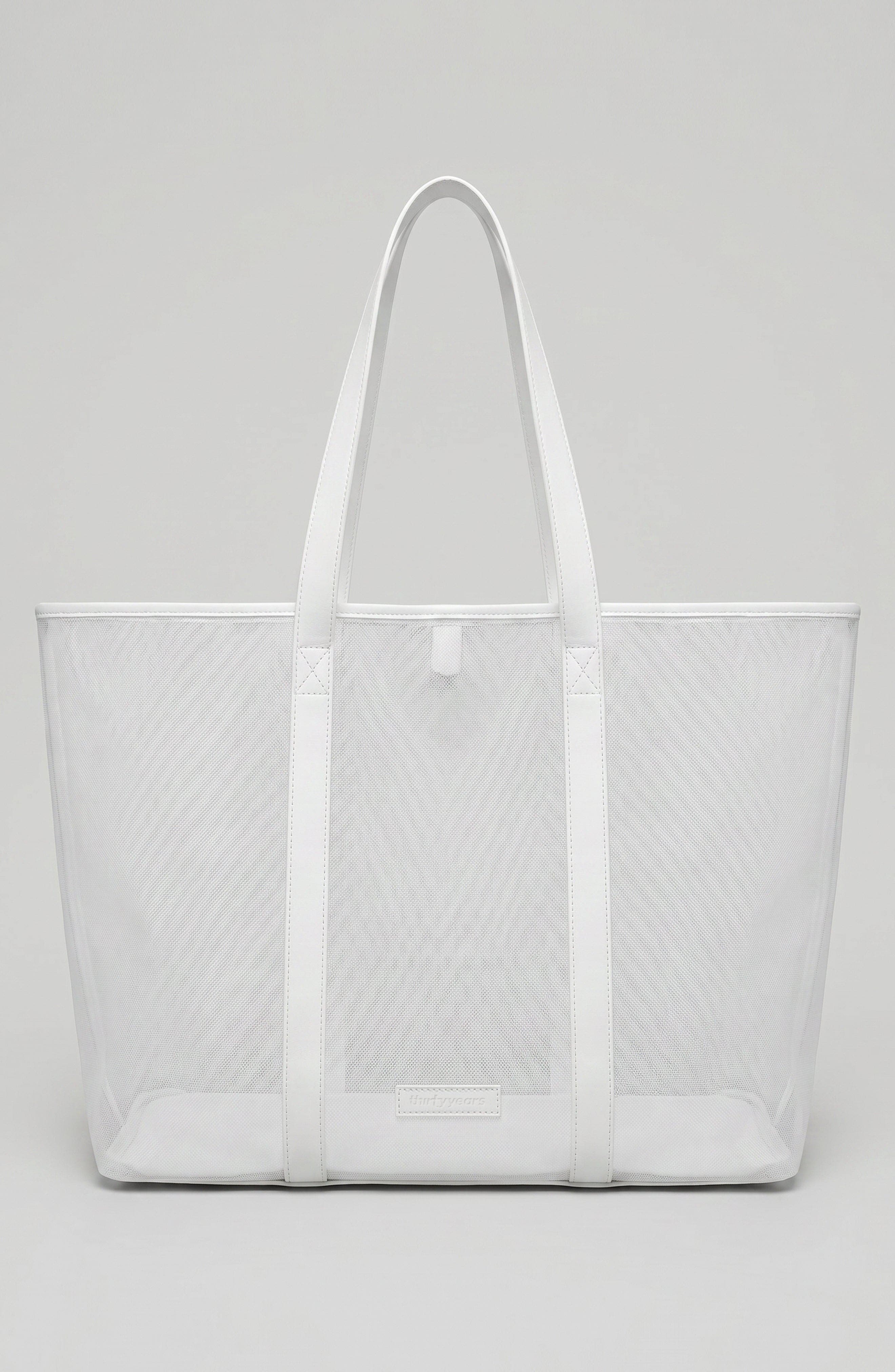 Mesh Tote - White, Main, color, White
