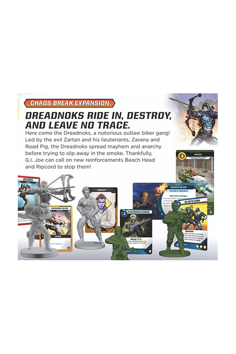 G.I. Joe Mission Critical Chaos Break Expansion Rpg Game, Ages 14+, Alternate, color, Multicolored