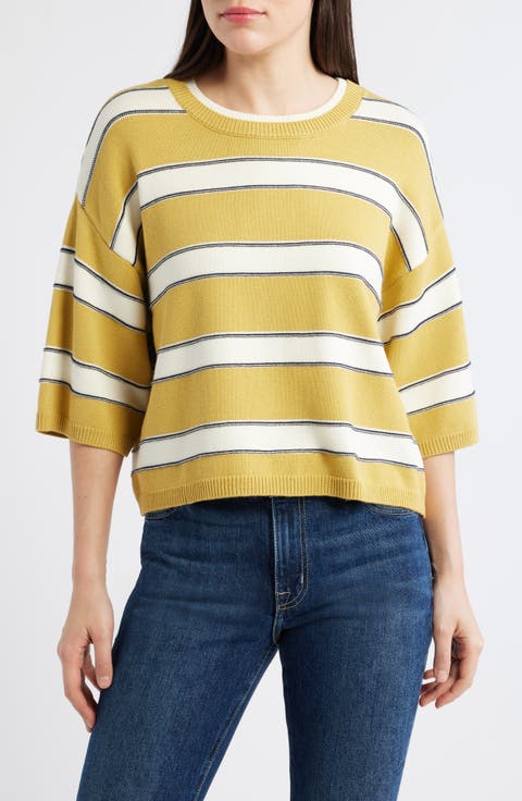 Boxy Stripe Sweater