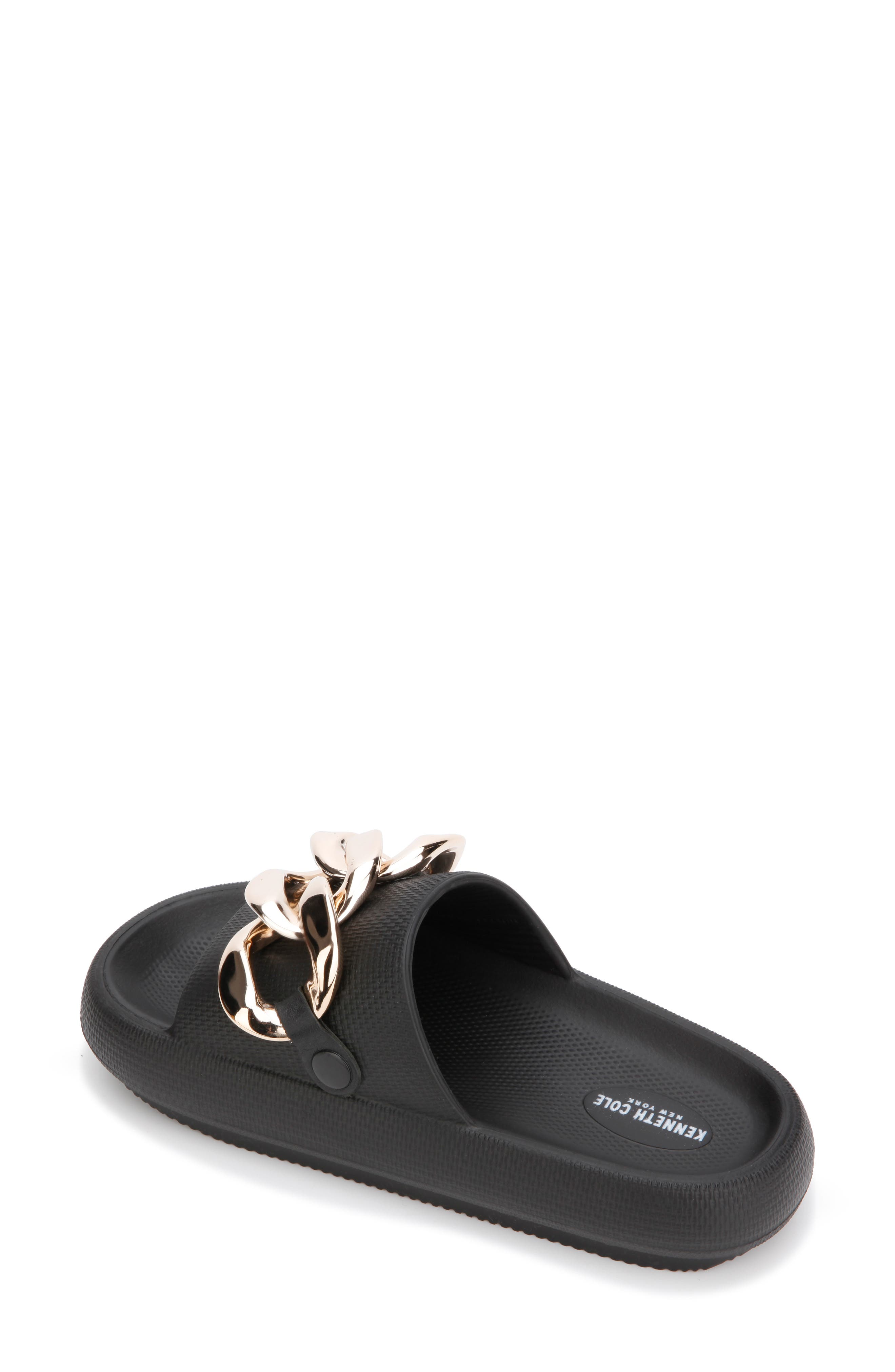 Kenneth Cole New York Mello Chain Slide Sandal, Alternate, color, 
