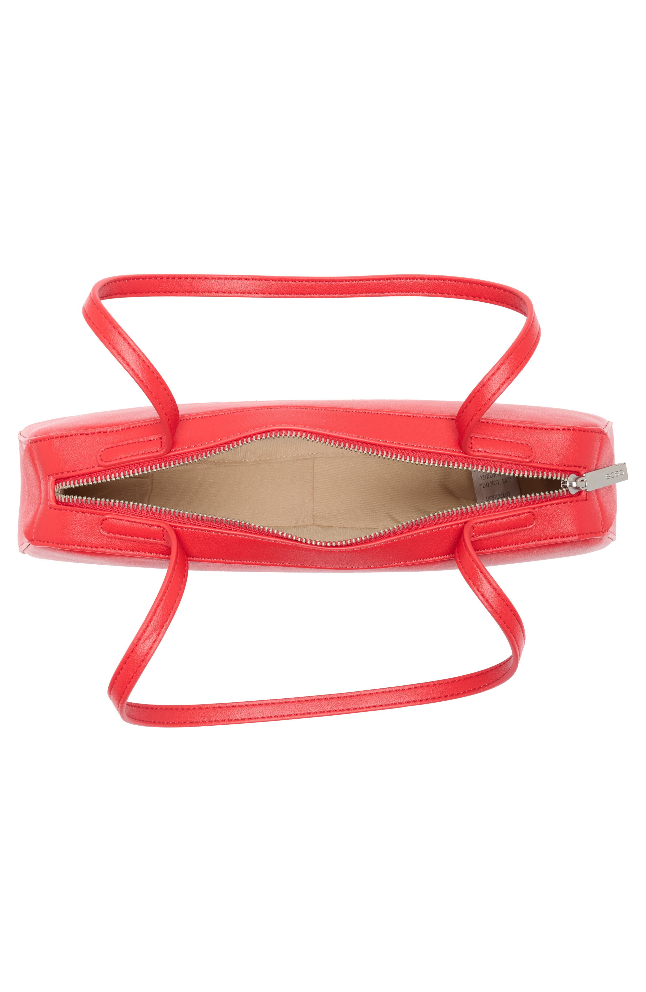 BCBG Minimalist East West Shoulder Bag, Alternate, color, Red