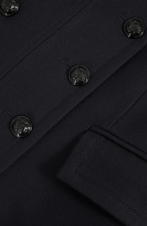 Reiss Lily Coat In Black