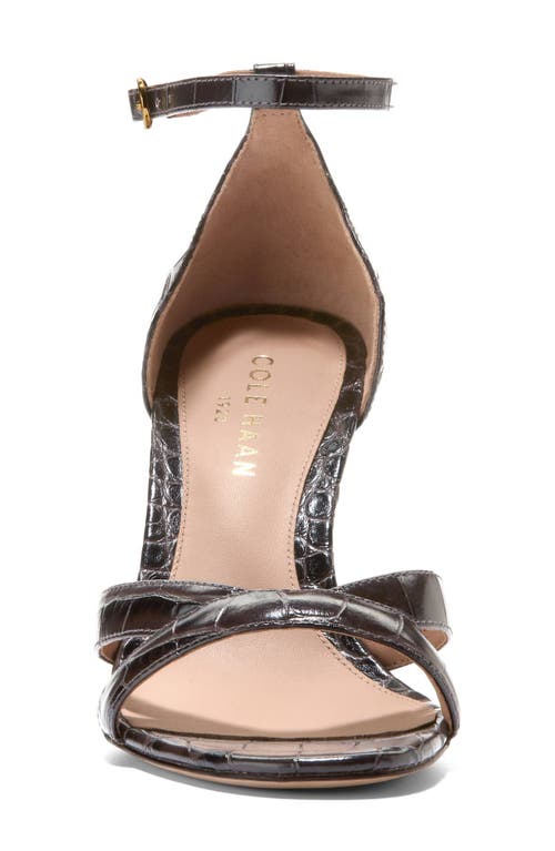 Cole Haan Christena Ankle Strap Sandal In Brown