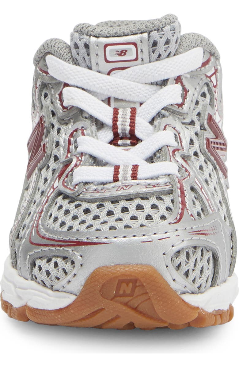 New Balance Kids' 740 Sneaker, Alternate, color, Silver Metallic/ Burgundy