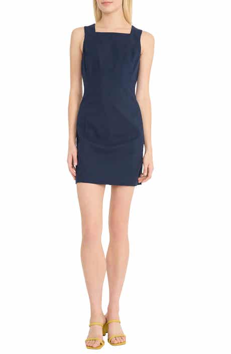 Donna Morgan Square Neck Sleeveless Minidress