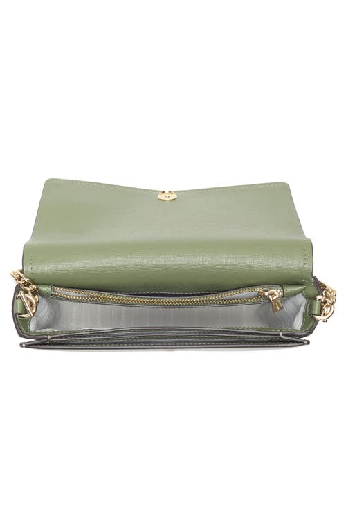 Kate Spade New York Morgan Leather Wallet On A Chain In Green