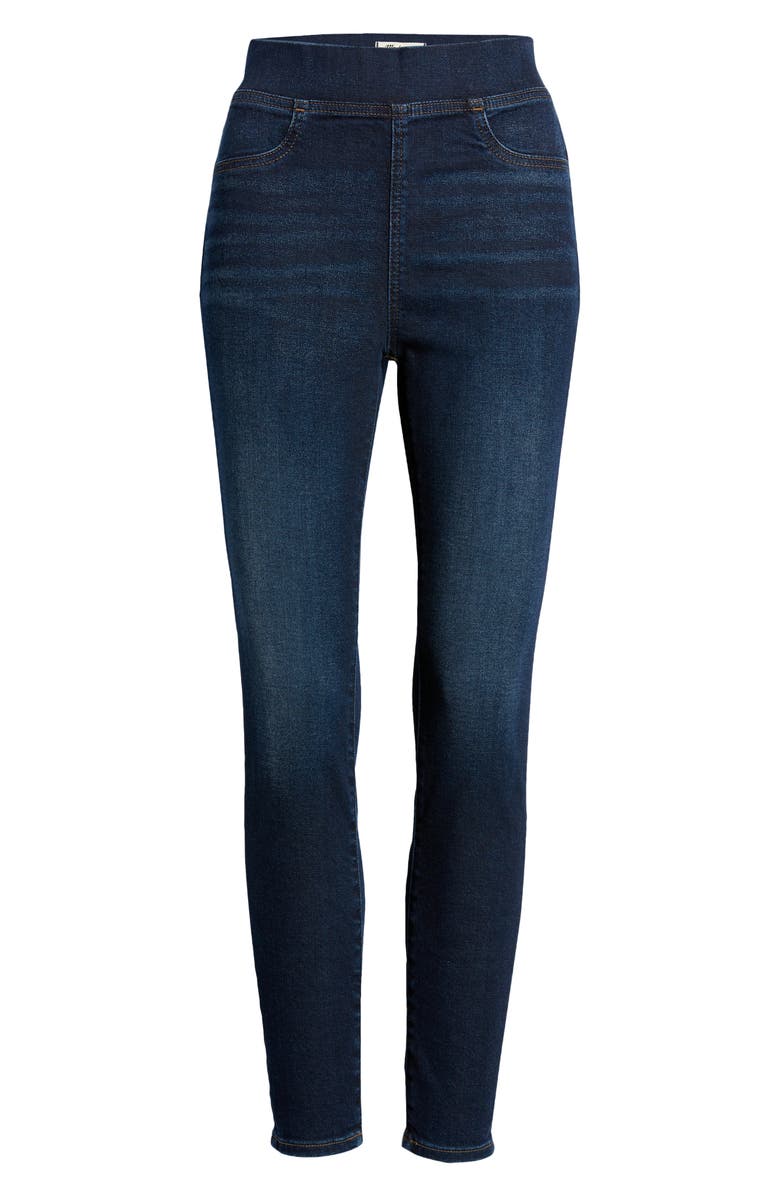 Madewell Pull-On Skinny Jeans, Main, color, 