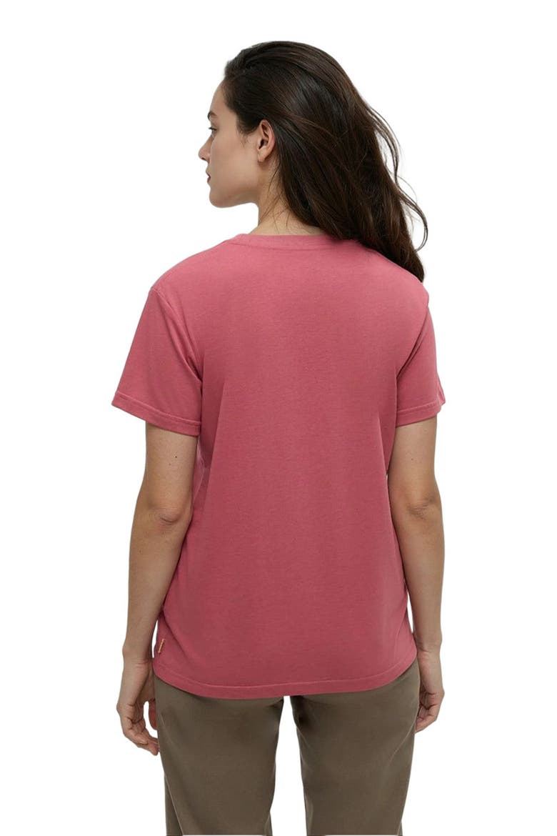 Clifftop T-Shirt, Alternate, color, Rosewood/Graphite