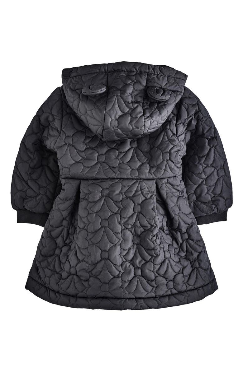 NEXT Kids' Ear Hood Peplum Coat, Alternate, color, Blue