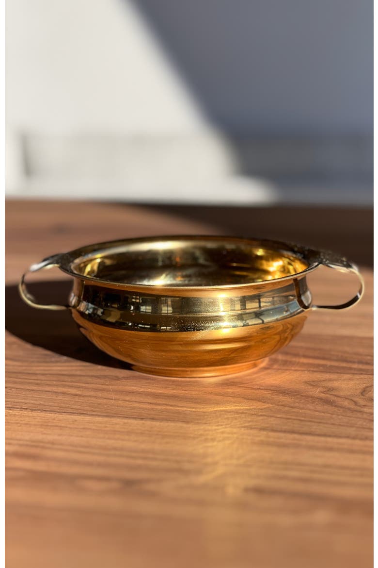 Handi Serving Bowl - Brass Colored, Alternate, color, None
